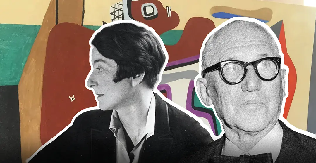 Le Corbusier y los ocho murales de Gray